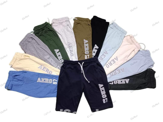 men's terry short pant